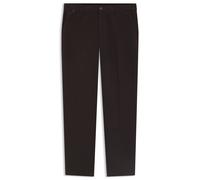 BOSS Modern-fit trousers in stretch-cotton twill - Style H-Kane1, 50543304 Dark Brown 36/30