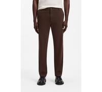 BOSS Modern-fit trousers - Style H-Kane1, 50543304 Dark Brown 35/32