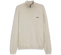 Boss Momentum 10273969 Green Half Zip Sweater Beige XS Men