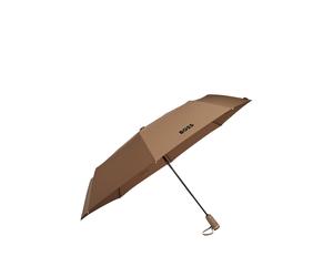 BOSS Monogram-canopy pocket umbrella in camel - Style Pocket umbrella Double B Camel, 58467317 Beige pcs.