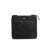 BOSS Monogram envelope bag with foil-embossed logo - Style Zair_MN_S env large, 50552631 Black pcs.