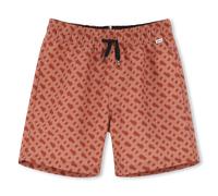 Boss - Monogram Swimming Trunks - Chocolate Brown - Boy - 8 Years