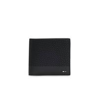 BOSS Monogram wallet with plain trims - Style Ray_MP_4cc_Coin, 50563671 Black pcs.