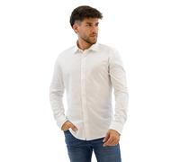 Boss Mysoft 2 M 10260281 Orange Long Sleeve Shirt White S Men