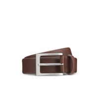 BOSS Nappa-leather belt with pin buckle - Style Barnabie, 50470787 Brown 34