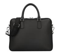 Boss New Crosstown Briefcase Leather 38 cm Laptop compartment black
