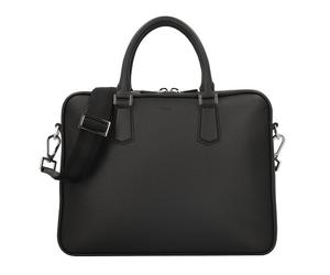 Boss New Crosstown Briefcase Leather 38 cm Laptop compartment black