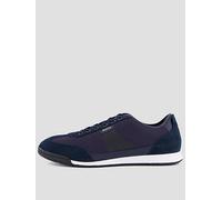 BOSS Nitan Low Profile Nylon Trainers, Navy, Size 9, Men Navy
