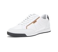 BOSS Nitan Low Profile Sneaker Men's Sneakers Boots, Cloud Dancer, 6 UK