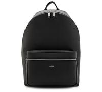 Boss Northon Logo Saffiano Leather Backpack - Black - One Size