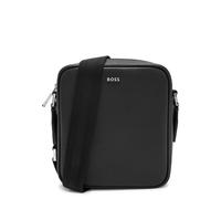 Boss Northon Logo Saffiano Leather Cross-body bag - Black - One Size