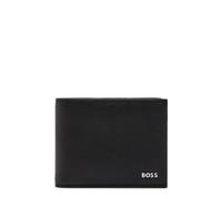 Boss Northon Saffiano Leather Wallet - Black - One Size