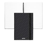 BOSS Notebook A5 Monogram Grey Lined