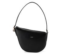 Boss Numah Shoulder Bag Leather 26 cm black