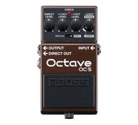 BOSS OC-5 Octave Guitar And Bass Effect Pedal with Vintage And Poly Mo