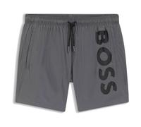 BOSS Octopus Men's Swimming Trunks Swimwear, Dark Grey 025, L