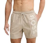 BOSS Octopus Men's Swimming Trunks Swimwear, Light Beige 274, M