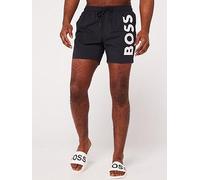 BOSS Octopus Swim Shorts, Black, Size L, Men Black