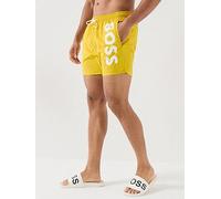 BOSS Octopus Swim Shorts, Yellow, Size 2Xl, Men Yellow
