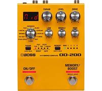 BOSS Od-200 Hybrid Drive Guitar Pedal, Hybrid Design with Analog And Digital Circuitry, Twelve Drive Modes