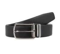 Boss Ofis belt leather Individually shortenable black