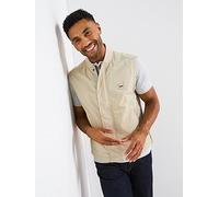 BOSS Ogear W Nylon Mix Gilet - Beige, Beige, Size 52=Uk42, Men Beige