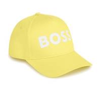 BOSS Older NS 2024 Boys Straw Yellow Cotton White Logo Cap-12-16 years (58cm)