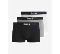 BOSS Orange 3-Pack Mens Stretch-Cotton Trunks with Logo Waistbands -