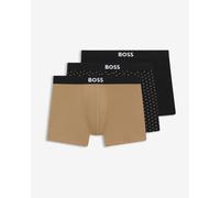 BOSS One brown black white boxer shorts 3 pack - L