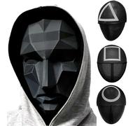 (Boss, One size) South Korea Hot Tv Squid Game Mask Cosplay Masquerade Roleplay Props