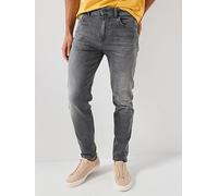 BOSS Onyx Tapered Fit Jeans, Grey, Size 36R, Length Regular, Men Grey