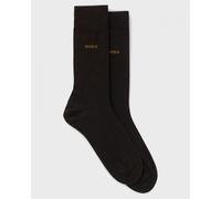 BOSS Orange 2-Pack Mens Regular Length Socks in a Cotton Blend NOS - Black 001 - Black 001 - UK5-8.5 EU39-42 US6-9