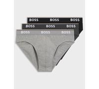 BOSS Orange 3 Pack Mens Power Briefs - Open Grey 061