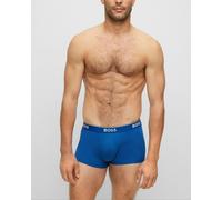 BOSS Orange 3 Pack Mens Power Trunks NOS - Blue/Navy/Grey 487 - Blue/Navy/Grey 487 - XL