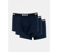 BOSS Orange 3 Pack Mens Power Trunks NOS - Dark Blue 480 - Dark Blue 480 - M