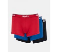 Boss Mens BOSS Bodywear 3-Pack Boxer Shorts with Logo Detail Medium White
