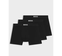 BOSS Orange 3-Pack Mens Stretch Cotton Boxer Briefs - Black 001 - Black 001 - XL