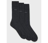 BOSS Orange 3 Pack RS Uni Socks NOS - Charcoal 012 - Charcoal 012 - UK9-12 EU43-46 US10-13