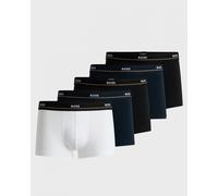 BOSS Mens Trunk 5P Essential Five-Pack of Stretch-Cotton Trunks with Logo waistbands