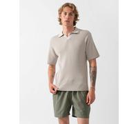 BOSS Orange Aravolo Mens Short Sleeve Knit Polo Shirt - Open Grey 070 - Open Grey 070 - XL