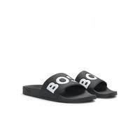 BOSS Orange Aryeh Mens Italian-Made Slides with Large Logo Detail NOS - Black 002 - Black 002 - UK9 EU43 US10