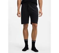 BOSS Orange Authentic Mens Loungewear Shorts with Stripe and Logo - Black 004