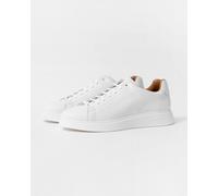BOSS Orange Bulton Runn Mens Polished Leather Trainers With Rubber Outsole NOS - White 100 - White 100 - UK9 EU43 US10