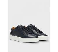 BOSS Gary leather low-top trainers with branded lace loop - Style Gary_Tenn_nalu_N, 50536841 Dark Blue 9