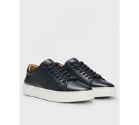 BOSS Gary leather low-top trainers with branded lace loop - Style Gary_Tenn_nalu_N, 50536841 Dark Blue 12
