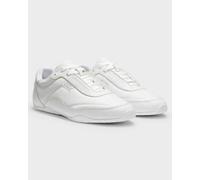 BOSS Orange Jaylen Mens Leather Trainers with Logo Detail - White 100 - White 100 - UK12 EU46 US13