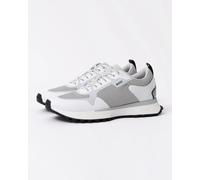 BOSS Orange Jonah Mixed-Material Trainers with Mesh Details and Branding - Open White 120 - Open White 120 - UK9 EU43 US10