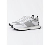 BOSS Orange Jonah Mixed-Material Trainers with Mesh Details and Branding - Open White 120 - Open White 120 - UK11 EU45 US12