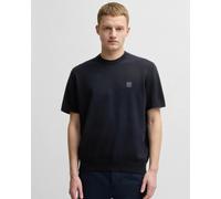 BOSS Knitted T-shirt Kanache Navy Blue Dark Blue size L