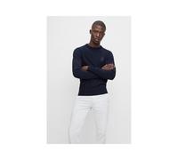 Boss Orange Kanovano Mens Cotton-Cashmere Crew Neck Sweater NOS - Blue - Size 3XL